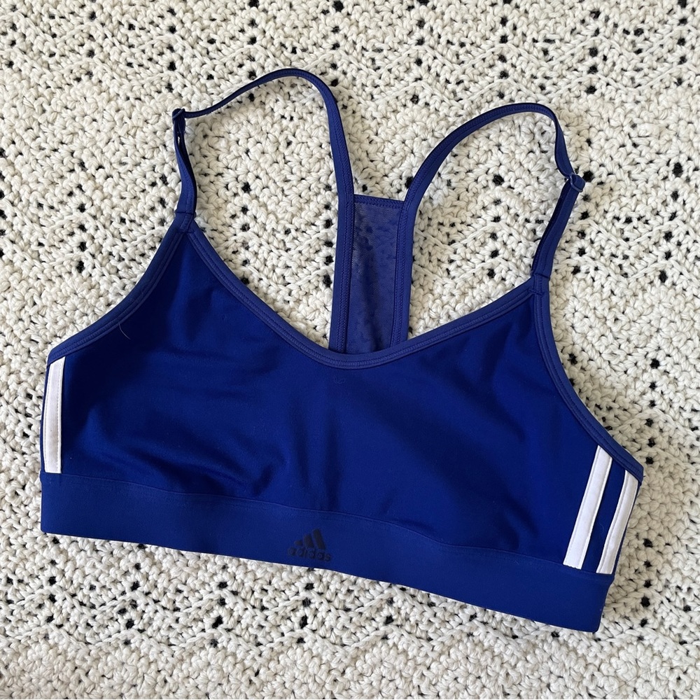 adidas Blue Sports Bra